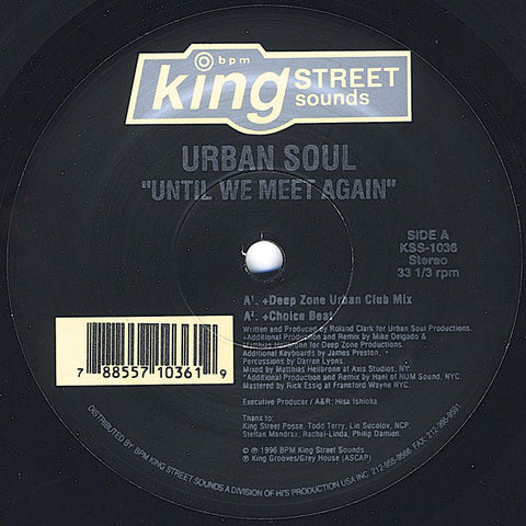 Urban Soul : Until We Meet Again (2x12") - Vinyl Record