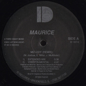 Maurice* : Melody (Remix) (12