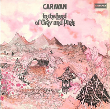 Caravan : In The Land Of Grey And Pink (LP, Album, Red) Vinly Record