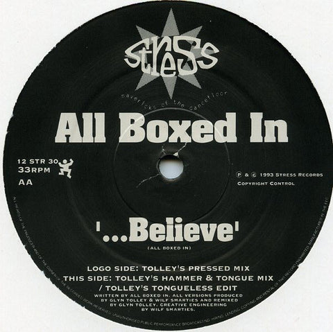 All Boxed In : ...Believe (12") - Vinyl Record