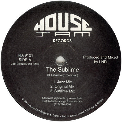 Tikkle : The Sublime / Bubbles (12") - Vinyl Record