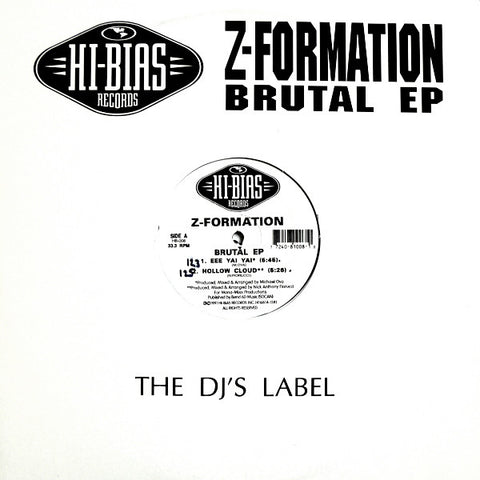 Z-Formation : Brutal EP (12", EP) - Vinyl Record