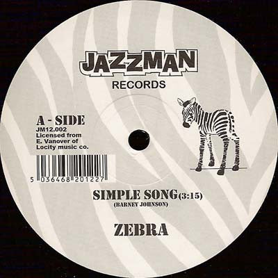 Zebra (28) : Simple Song (12") - Vinyl Record