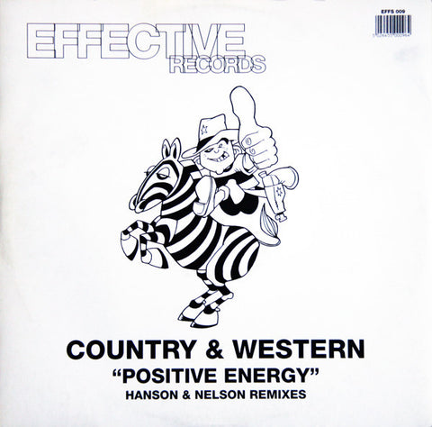 Country & Western : Positive Energy (Hanson & Nelson Remixes)  (12") - Vinyl Record