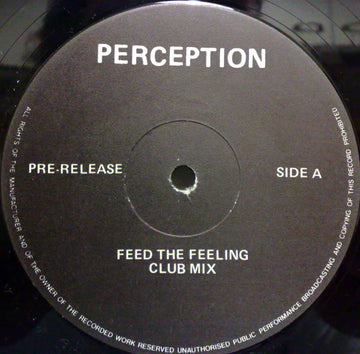 Perception : Feed The Feeling (12