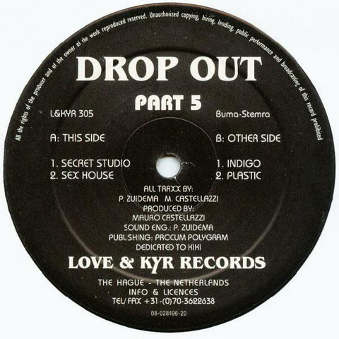 Drop Out : Part 5 (12") - Vinyl Record