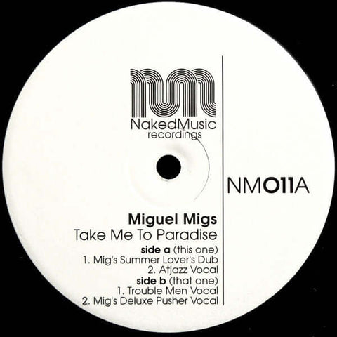 Miguel Migs : Take Me To Paradise (12") - Vinyl Record