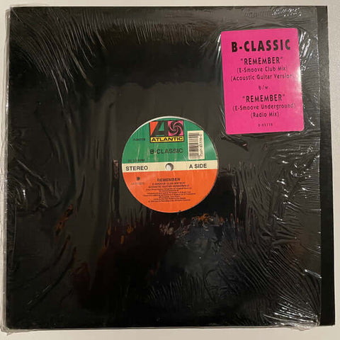 B-Classic : Remember (12") is available for sale at our shop at a great price. We have a huge collection of Vinyl's, CD's, Cassettes & other formats available for sale for music lovers - Vinyl Record