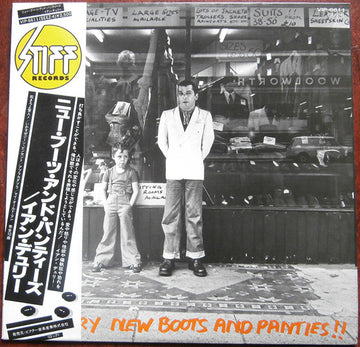 Ian Dury : New Boots And Panties!! (LP, Album) Vinly Record
