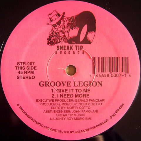 Groove Legion : Give It To Me (12") is available for sale at our shop at a great price. We have a huge collection of Vinyl's, CD's, Cassettes & other formats available for sale for music lovers - Vinyl Record