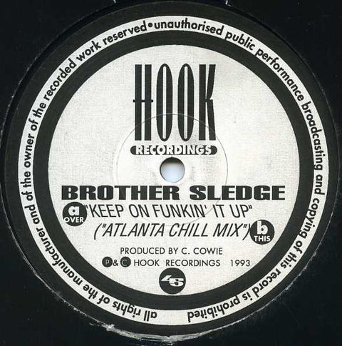 Brother Sledge : Keep On Funkin' It Up (12") - Vinyl Record