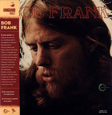 Bob Frank : Bob Frank (LP, Album, RE, RM) is available for sale at our shop at a great price. We have a huge collection of Vinyl's, CD's, Cassettes & other formats available for sale for music lovers Vinly Record