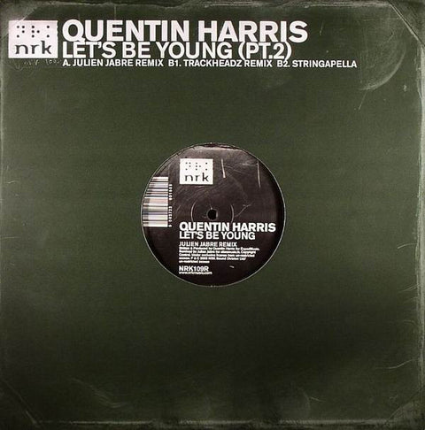 Quentin Harris : Let's Be Young (Pt. 2) (12") - Vinyl Record