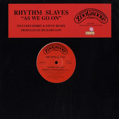 The Rhythm Slaves : As We Go On (12") - Vinyl Record