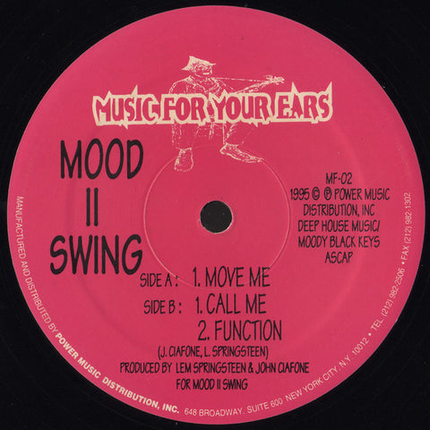 Mood II Swing : Move Me (12") - Vinyl Record