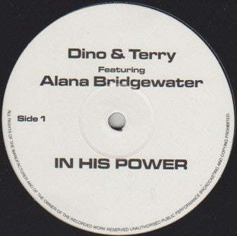 Dino & Terry : In His Power / Ride The Storm (12", Unofficial) - Vinyl Record