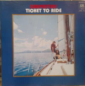 Carpenters : Ticket To Ride (LP, Album) Vinly Record