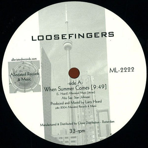 Loosefingers : When Summer Comes (12", RE) - Vinyl Record