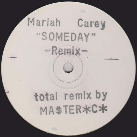 Mariah Carey : Someday (Remix) (12", Unofficial) is available for sale at our shop at a great price. We have a huge collection of Vinyl's, CD's, Cassettes & other formats available for sale for music lovers - Vinyl Record