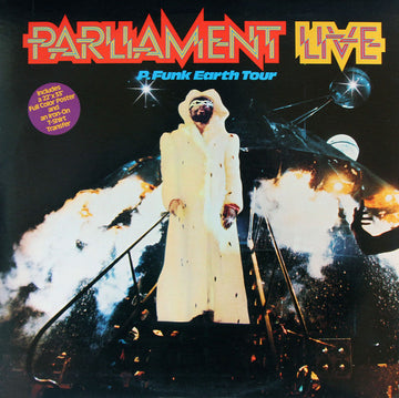 Parliament : Live - P.Funk Earth Tour (2xLP, Album, Pit) Vinly Record