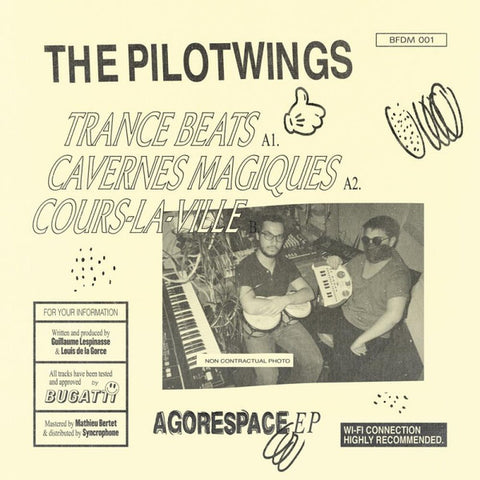 The Pilotwings : Agorespace EP (12", EP, W/Lbl) - Vinyl Record