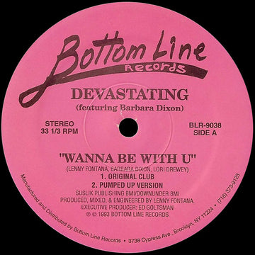 Devastating Featuring Barbara Dixon : Wanna Be With U (12