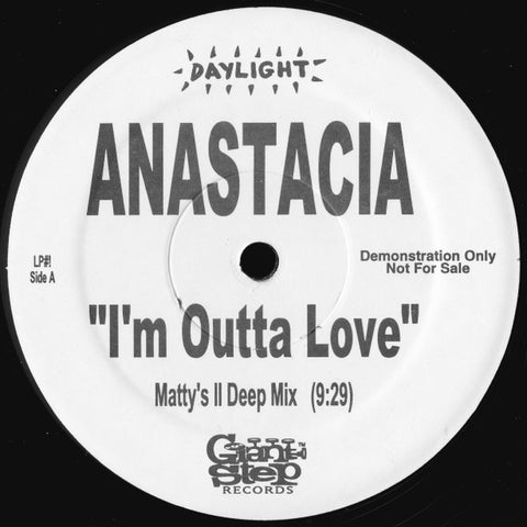 Anastacia : I'm Outta Love (2x12", Promo) - Vinyl Record