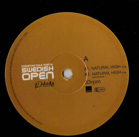 Christian Falk Hosts: Swedish Open : Natural High (12") - Vinyl Record