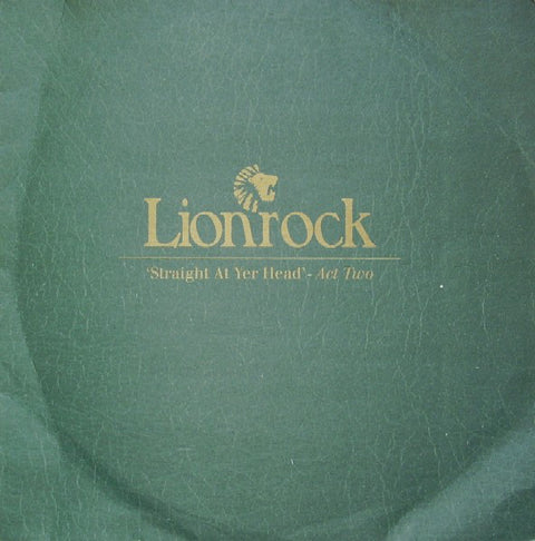 Lionrock : Straight At Yer Head - Act Two (12", Single) - Vinyl Record