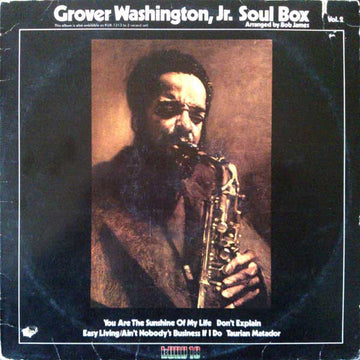 Grover Washington, Jr. : Soul Box Vol.2 (LP, Album, Mon) Vinly Record
