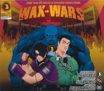 Simon Dunmore / Brian Tappert / Jamie Lewis : Wax-Wars (3xCD, Mixed) Vinly Record