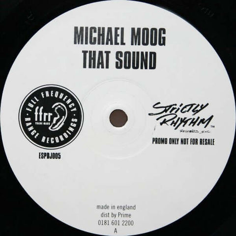 Michael Moog : That Sound (12", S/Sided, Promo) is available for sale at our shop at a great price. We have a huge collection of Vinyl's, CD's, Cassettes & other formats available for sale for music lovers - Vinyl Record