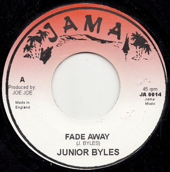 Junior Byles - Fade Away - release artwork