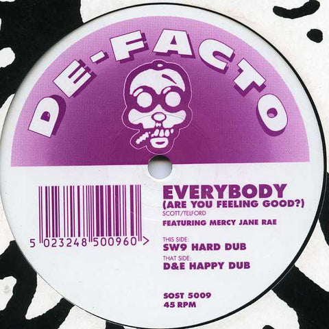 De-Facto : Everybody (Are You Feeling Good?) (12") - Vinyl Record