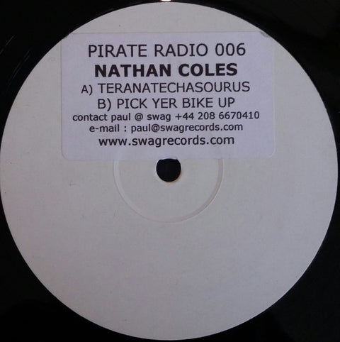 Nathan Coles : Teranatekasaurus (12", W/Lbl, Sti) - Vinyl Record