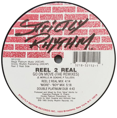 Reel 2 Real : Go On Move (The Remixes) (12") - Vinyl Record