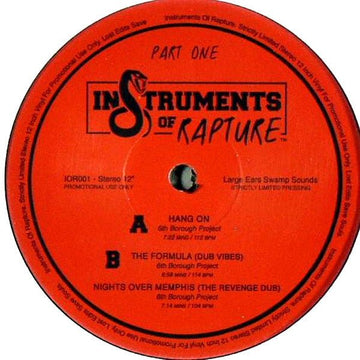 6th Borough Project - Part One Vinyl Vinly Record