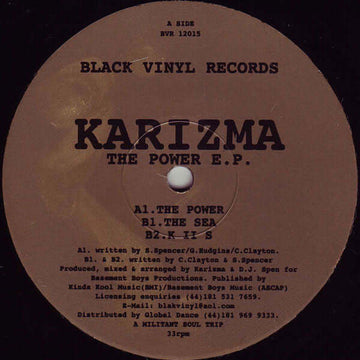 Karizma : The Power E.P. (12
