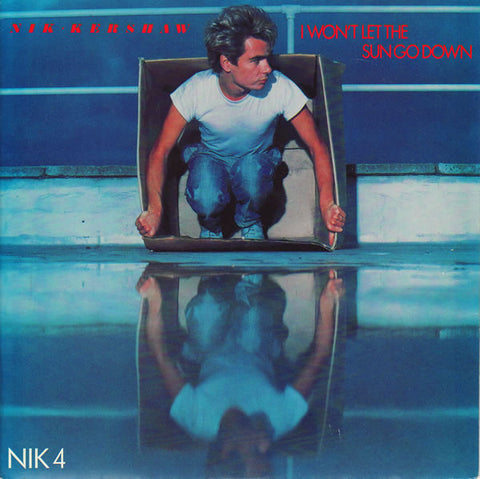 Nik Kershaw : I Won't Let The Sun Go Down (7", Single, RE, Sil) - Vinyl Record