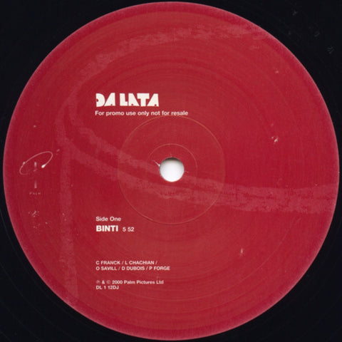 Da Lata : Binti (2x12", Promo) - Vinyl Record