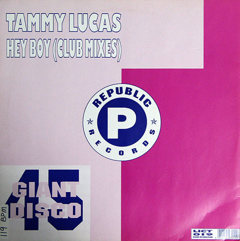 Tammy Lucas : Hey Boy (12", Promo) - Vinyl Record