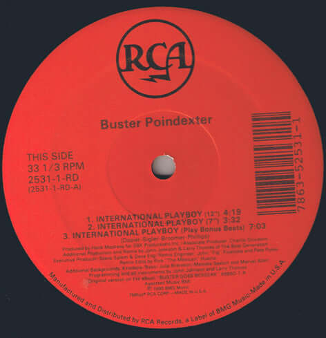 Buster Poindexter : International Playboy (12") is available for sale at our shop at a great price. We have a huge collection of Vinyl's, CD's, Cassettes & other formats available for sale for music lovers - Vinyl Record