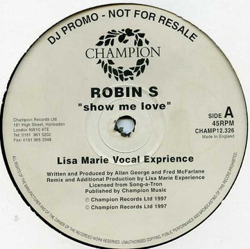 Robin S* : Show Me Love (2x12