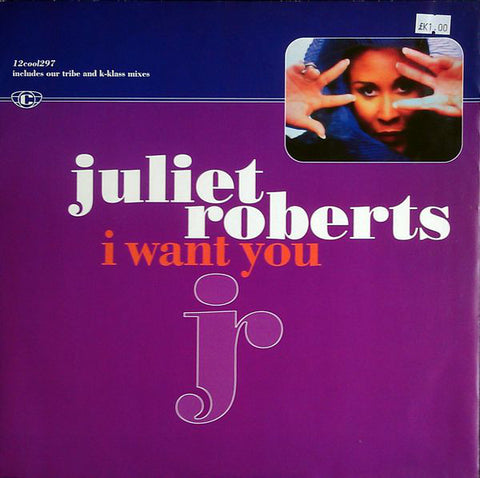 Juliet Roberts : I Want You (12", Single) - Vinyl Record