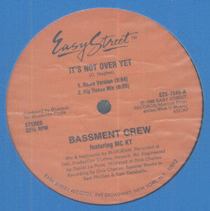 Bassment Crew Featuring MC KT* : It's Not Over Yet (12