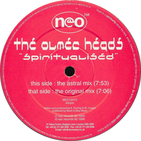 The Olmec Heads : Spiritualised (12") - Vinyl Record