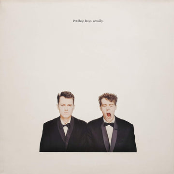 Pet Shop Boys : Actually (LP, Album) Vinly Record