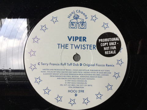 Viper : The Twister (12", Promo) - Vinyl Record