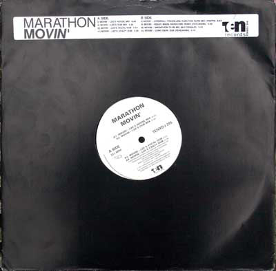 Marathon : Movin' (12", Promo) - Vinyl Record