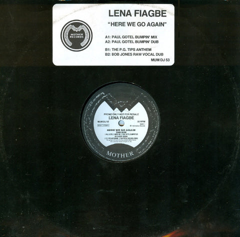 Lena Fiagbe : Here We Go Again (12", Promo) - Vinyl Record